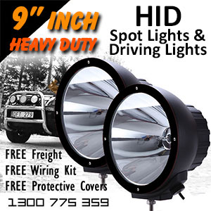 DR9000 Heavy Duty HID Driving Lights and Spot Lights